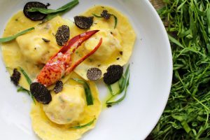 Lobster & Tarragon Ravioli With Fresh Truffle