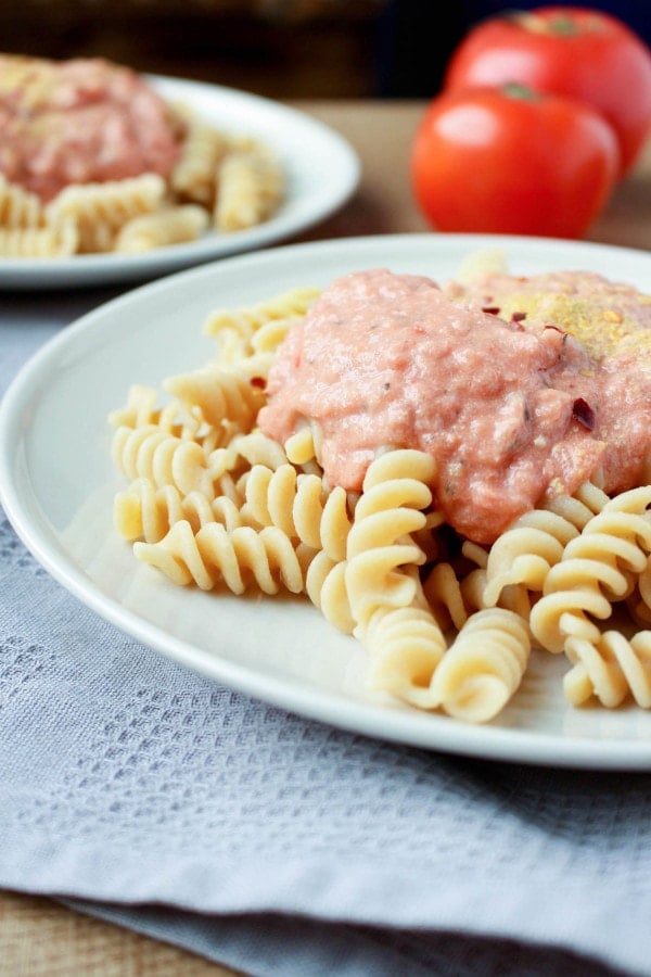 Vegan Pink Pasta Sauce