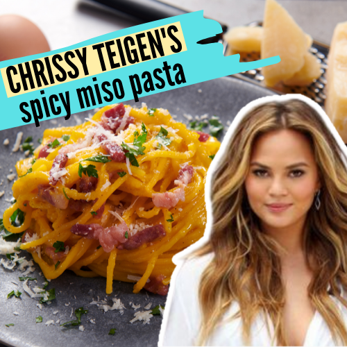 Chrissy Teigen’s Spicy Miso Pasta Recipe