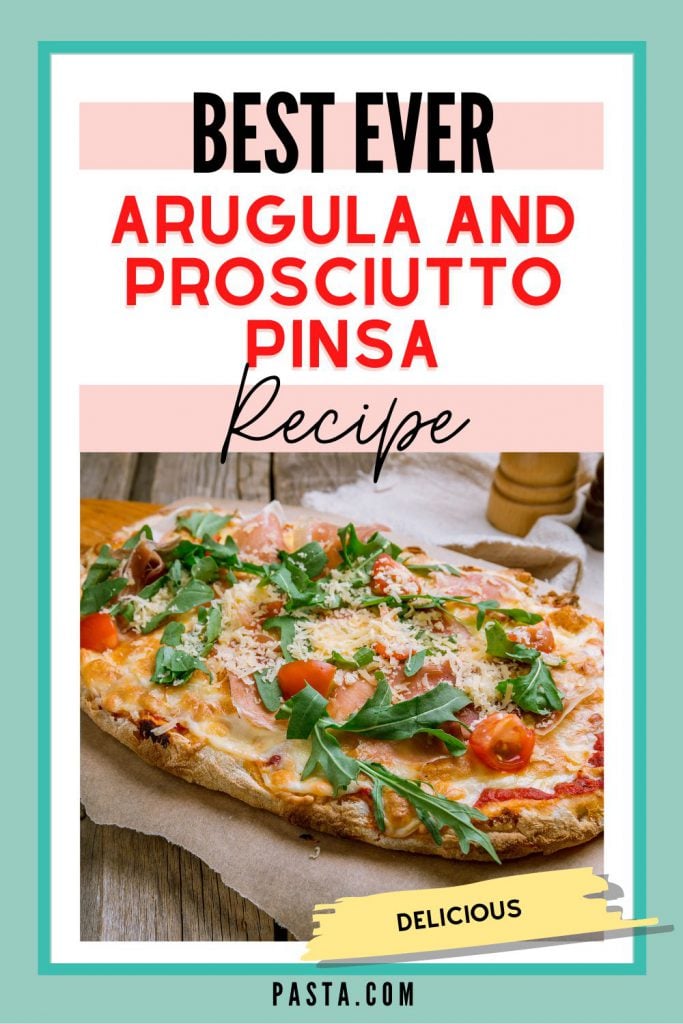 Pinsa with Arugula and Prosciutto Recipe