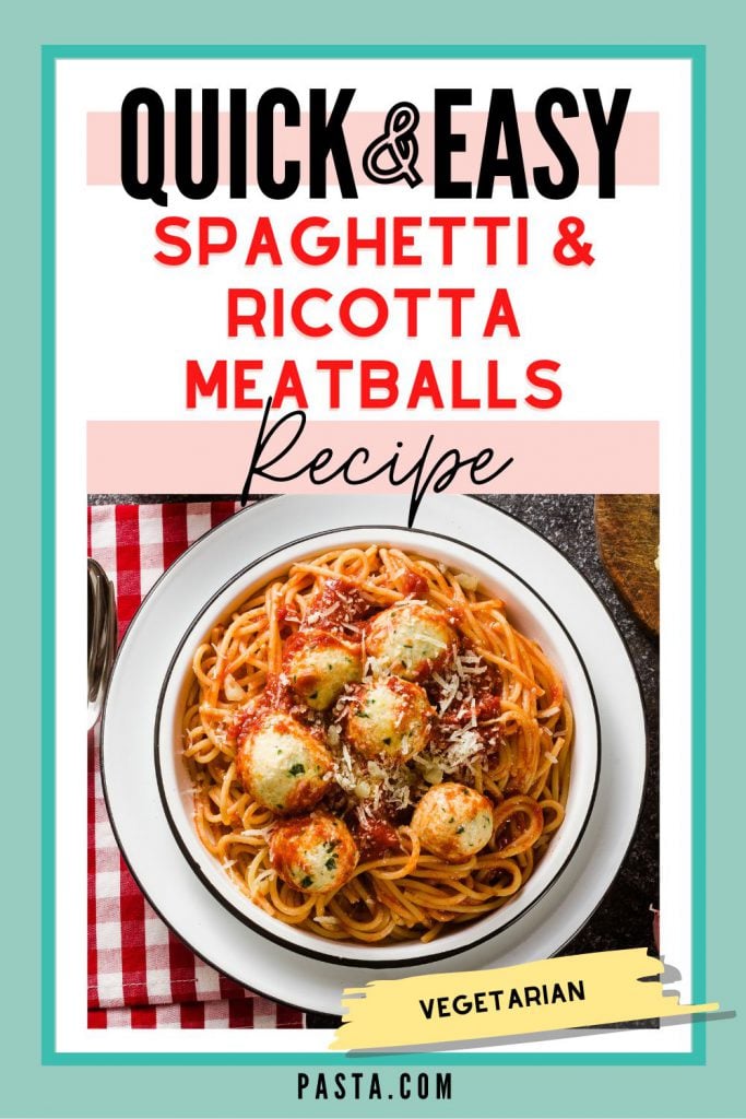 Spaghetti Polpette di Ricotta