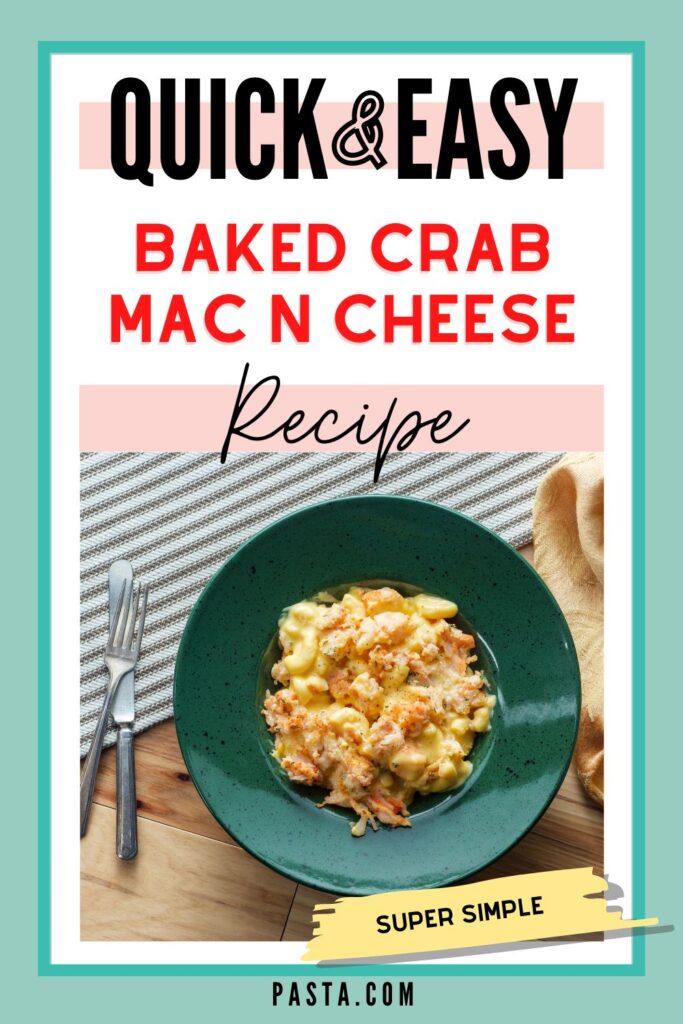 Baked Crab Mac n Cheese Recipe