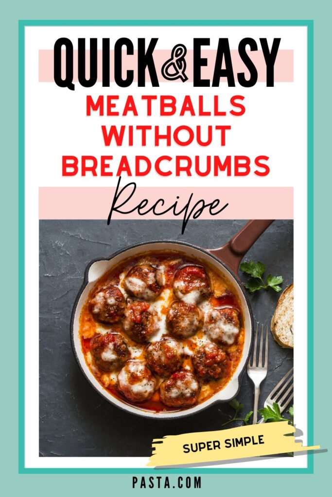 Meatballs without Bread Crumbs Recipe
