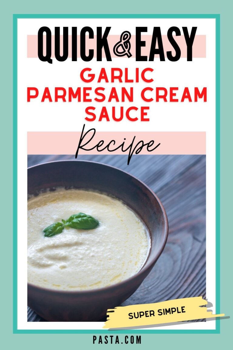 Garlic Parmesan Cream Sauce Recipe