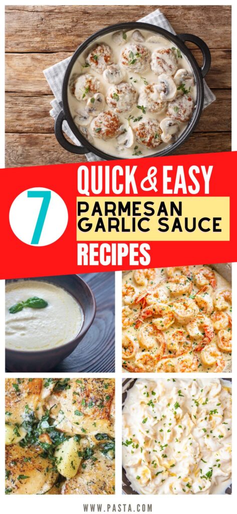 Garlic Parmesan Cream Sauce Recipes