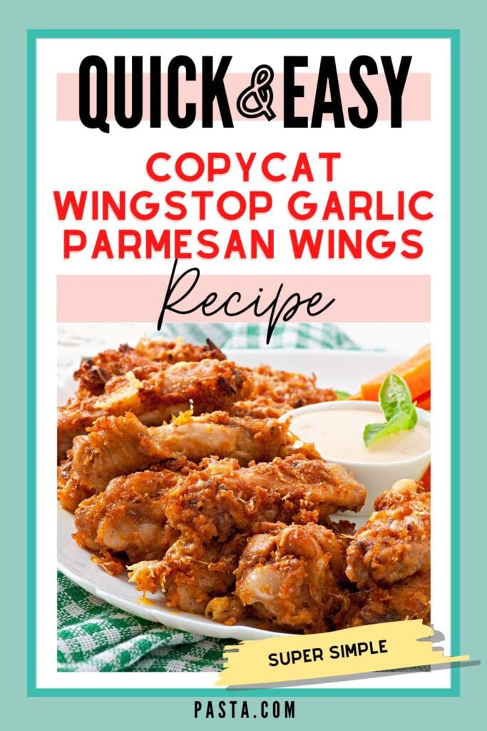 Copycat Wingstop Garlic Parmesan Wings Recipe