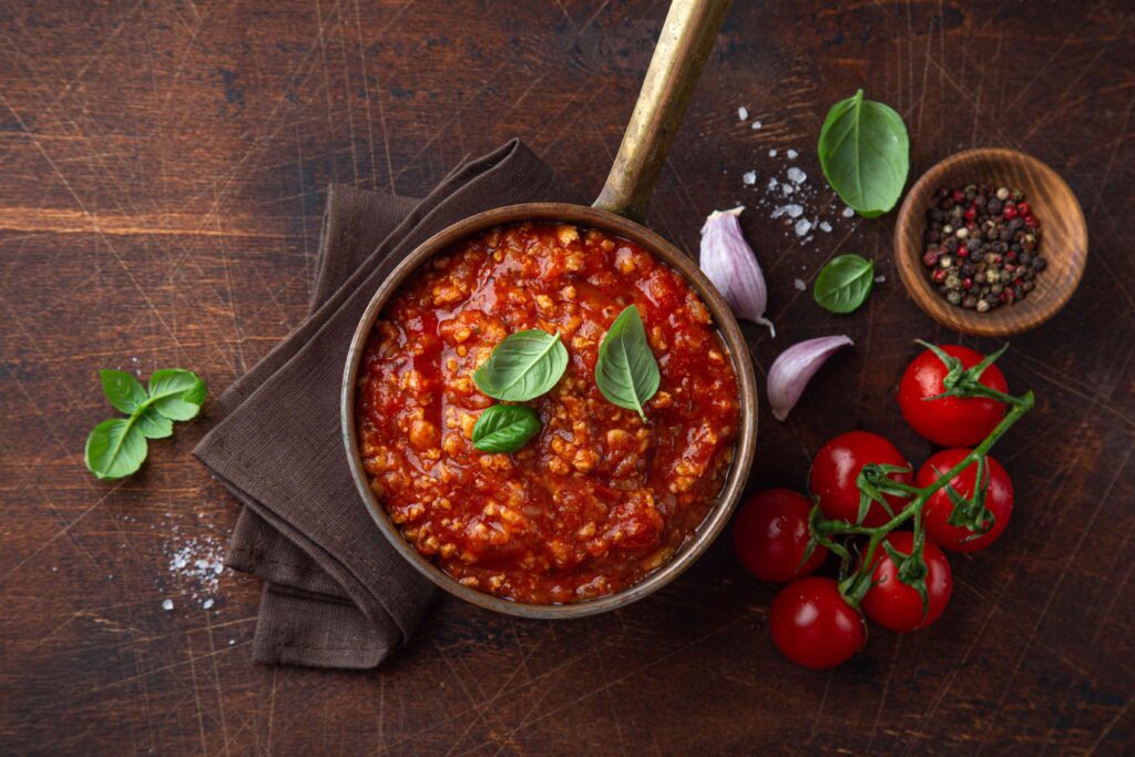 Spaghetti Sauce with Tomato Sauce