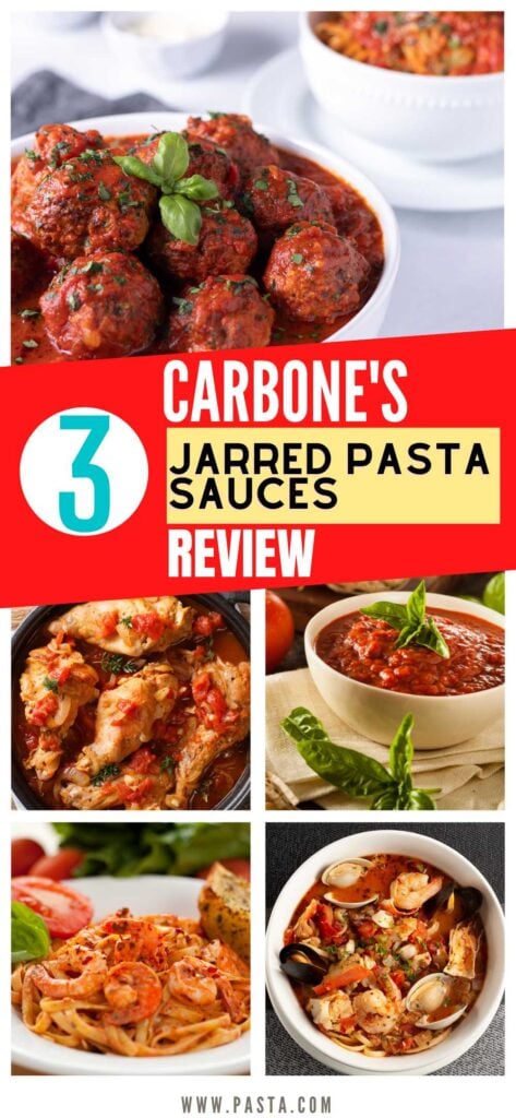 Carbone Pasta Sauces Review