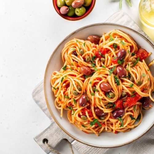 Spaghetti a la Puttanesca