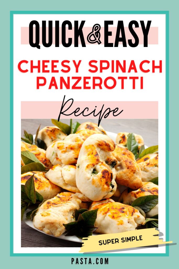 Cheesy Spinach Panzerotti Recipe