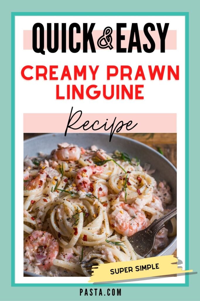 Creamy Prawn Linguine Recipe