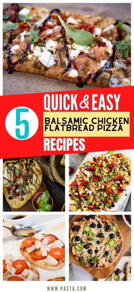 Balsamic Chicken Flatbread Pizza Recipes