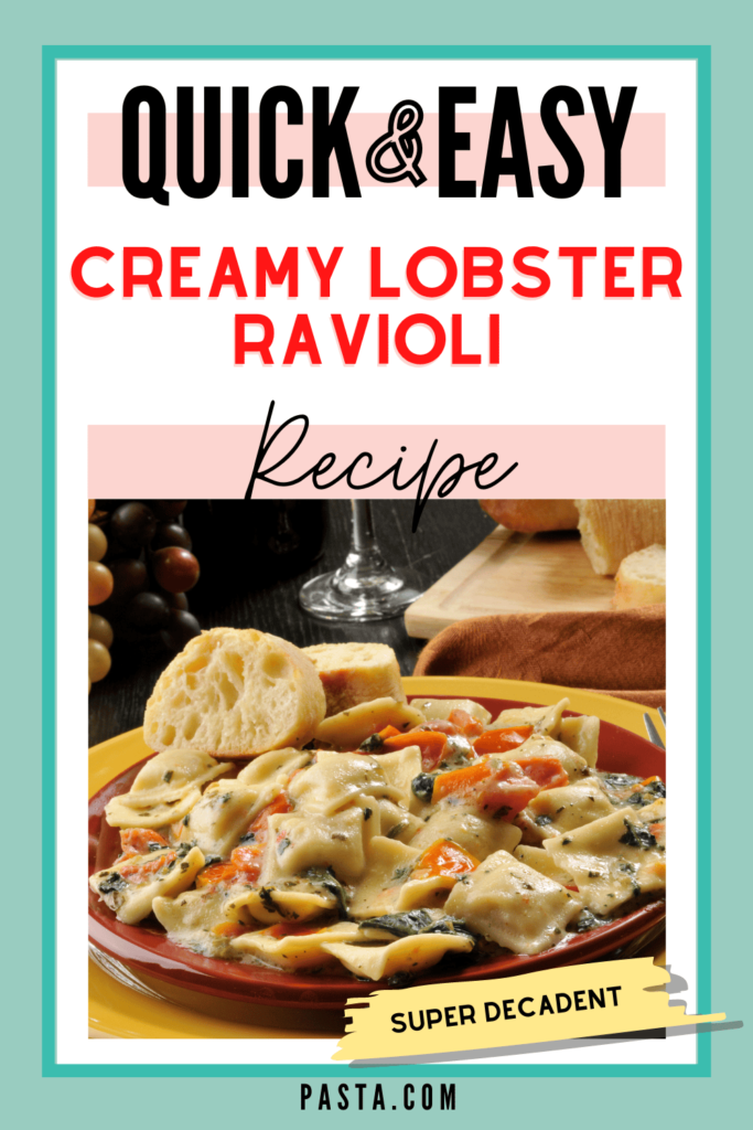 Creamy Lobster Ravioli Recipe