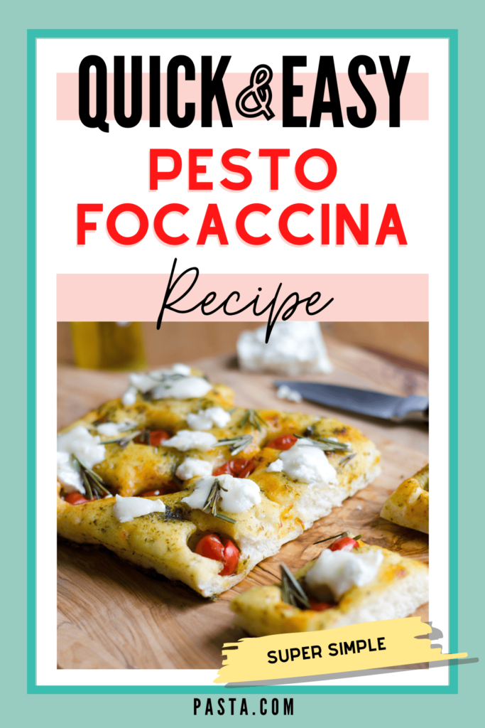 Pesto Focaccina Recipe