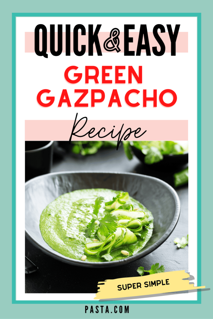 Green Gazpacho Recipe
