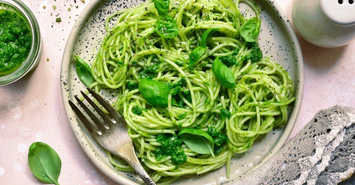 Spaghetti al Pesto Recipe