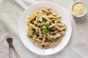 Chicken Penne Pasta with Whole Wheat Noodles